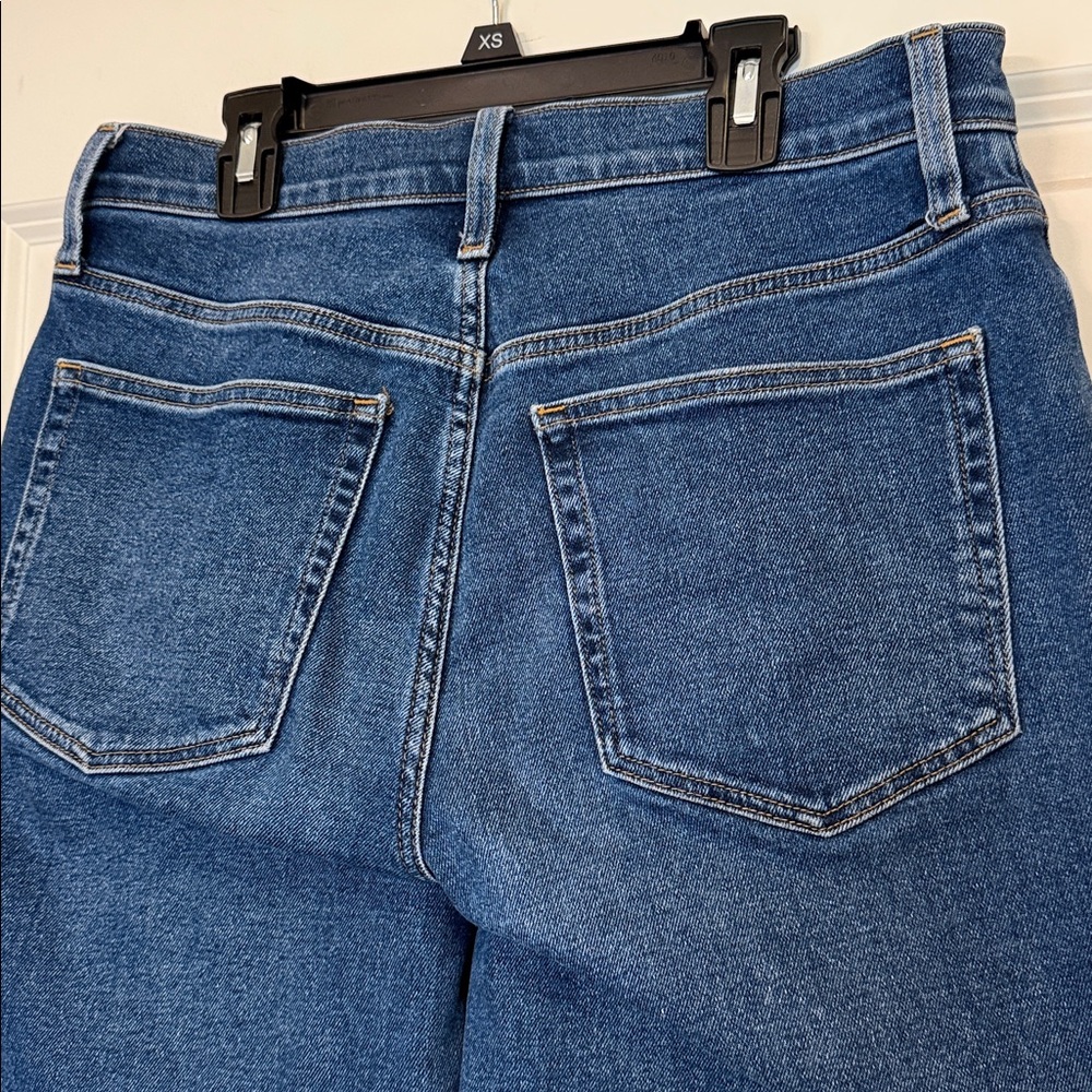 J Crew Factory High-Rise Straight Leg Jean - Picture 3 of 3